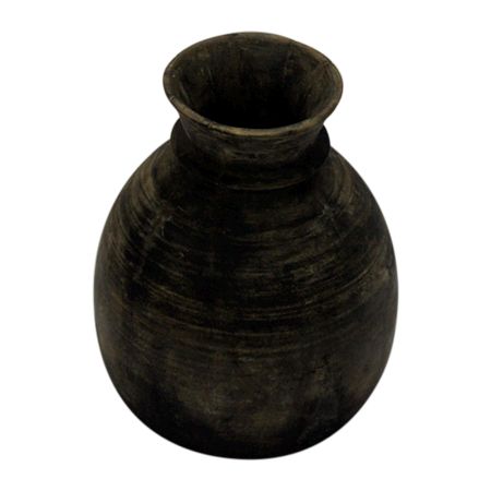 Hand Made Wooden Pot-06